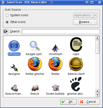 Firefox Icon change