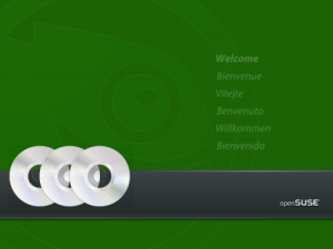 Boot openSUSE 11.0 GNOME live CD