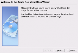 Hard Disk Wizard Welcome